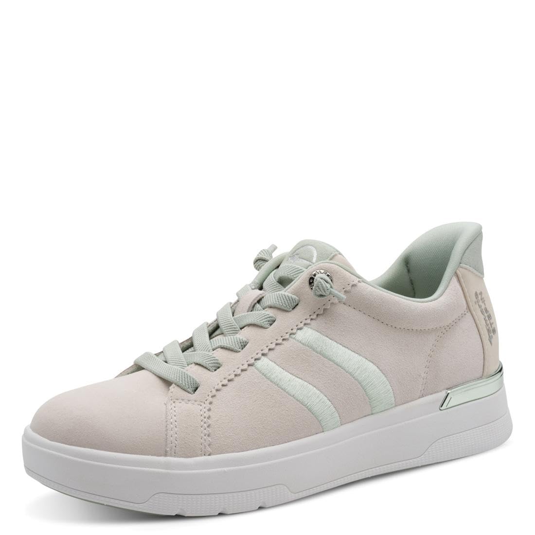 Tamaris Comfort Women's Low 8-83733-46 Trainers, Beige/Mint, 37 EU