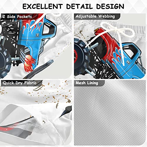 Aflyko Boys' Board Shorts Toddler Swim Trunk Girls Beach Swimwear Bathing Suit4