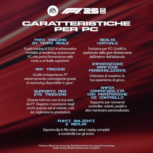 F1 25 Standard Edition PCWin | Codice EA App | Videogiochi | Italiano - Videogame - Immagine 1