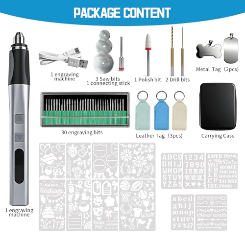 Engraving Pen for Metal kit, Wood, Glass & Plastic, Wireless Engraving Tool Kit for DIY & Crafts – Powerful Deep Carving for Personalized Gifts, Beginner Friendly, Long-Lasting Battery — view 5