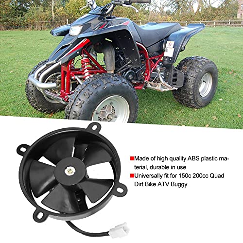 Muffin Fan, 6 Zoll Heizkörper Thermoelektrischer Lüfter 150c 200cc Fit für Quad Dirt Bike Atv Buggy Oorway Raum zu Raum Holzofen Kamin Zirkulation