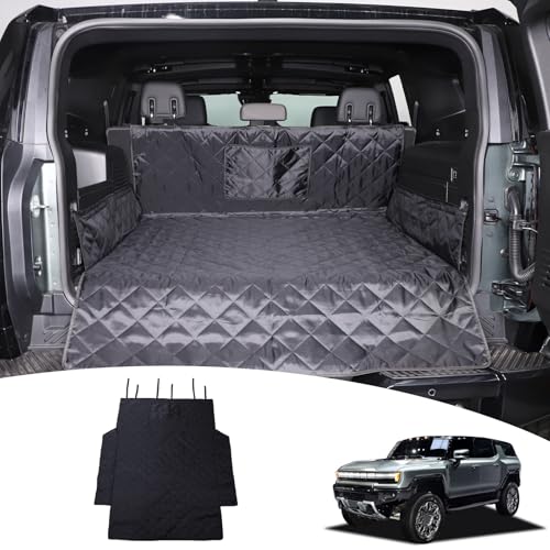Couverture de coffre pour chien Hummer EV protection latérale tapis