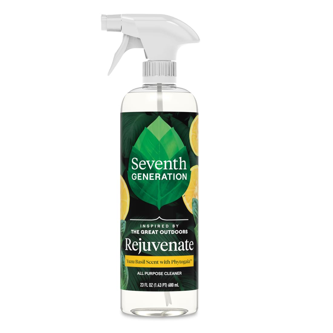 Seventh Generation All Purpose Cleaner Spray Rejuvenating Yuzu Basil 23 fl oz