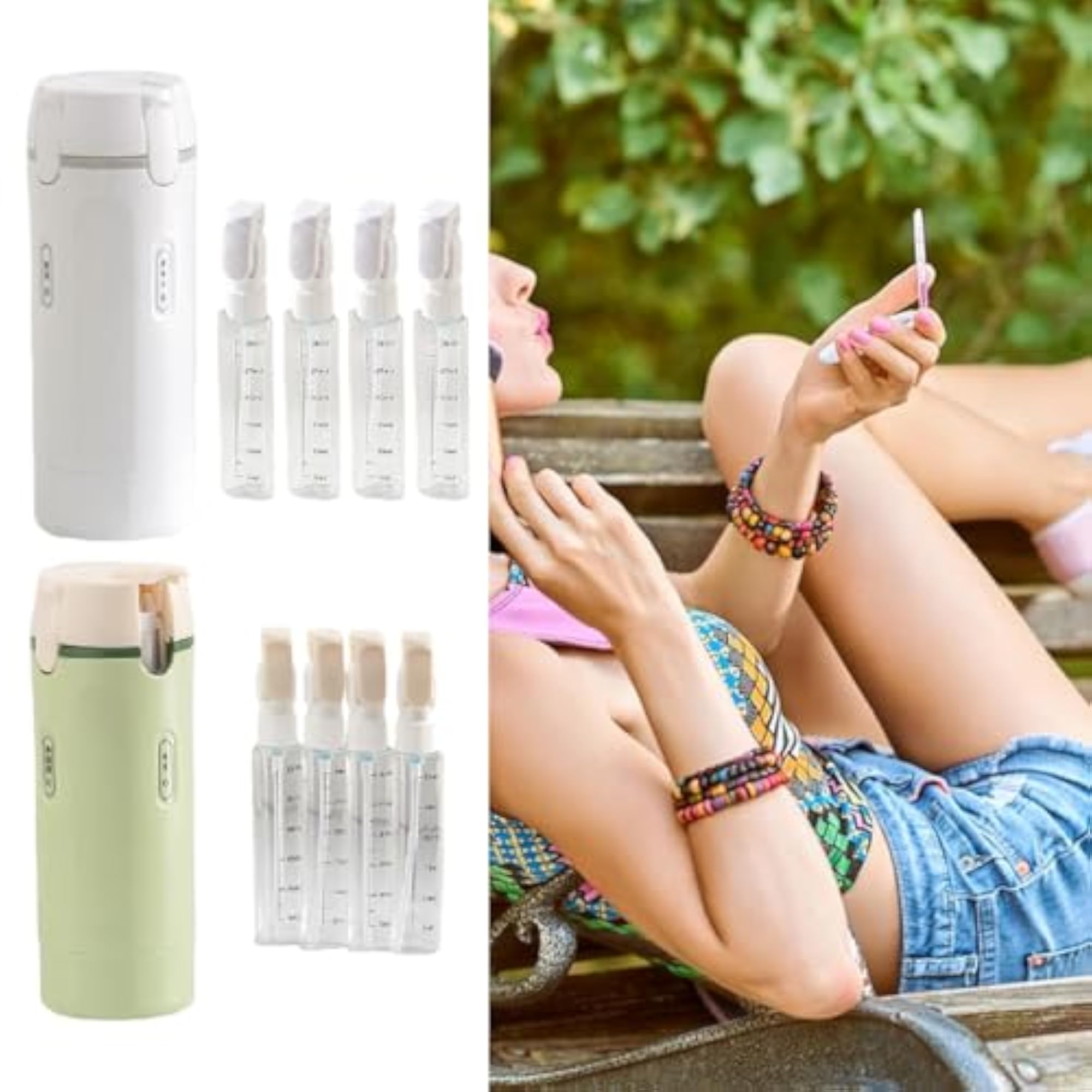 Dispenser Bottles Refillable Storage Travel Bottles for Cream Commutes