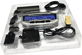 BESPORTBLE 1pc Electric Bicycles Mens Bikes Computer Solar Power Bikes for Men Black Tachometer Speedometer Bike Wired Speedometer Odometer Liquid Crystal Seatpost Clamp Miss Cycling Computer