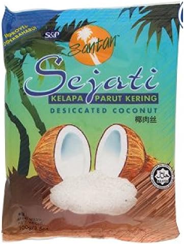 Santan Desiccated Coconut 100g (6 Pack)