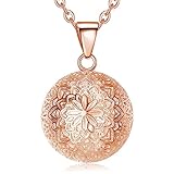 EUDORA Harmony Bola Angel Caller Wishing Chime Harmony Mexico Ball Necklace for Pregnancy Women