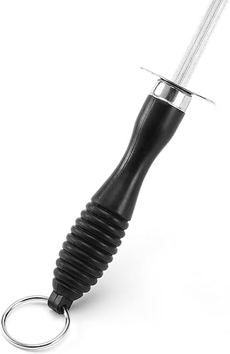 Miniatura 5 de Afilador de cuchillos profesional de acero de alto carbono, afilador de cuchillos de cocina, hogar o caza, chef maestro, cazador o hogar gourmet