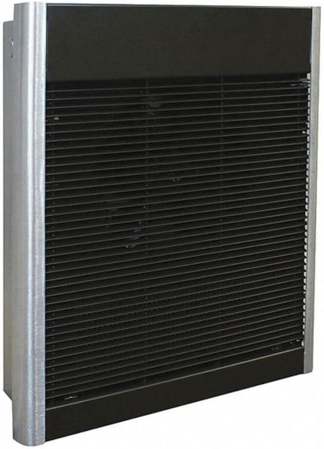 Qmark AWH4407 Architectural Wall Heater Fan Forced Metal Sheath - AWH4000 Navajo White