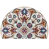 Absorbe la humedad y la suciedad: Nuestra puerta de la estera fue diseñado con una capa superior extra absorbente que atrapa el barro y la humedad de las botas y patas fangosas, que le ayuda a mantener los desechos no deseados fuera de su pisos! Es una opción perfecta para las entradas