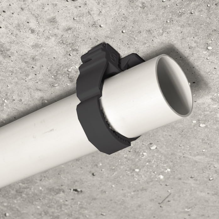 Conduit Fastener FC Flexi-Clip (20-25 HO) The flexible, millimeter-accurate way of conduit mounting on all surfaces. Each type is suitable for at least two conduit sizes Black (Black, 20, Pack)