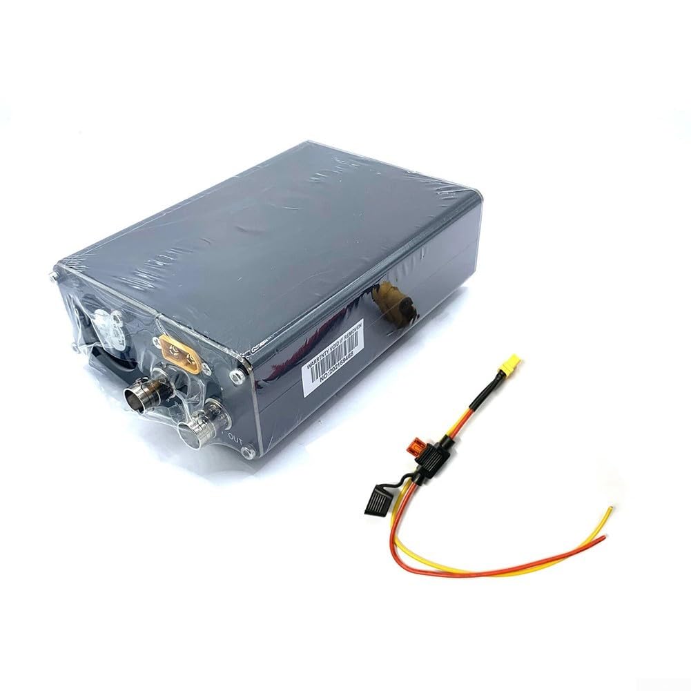 50 Watt Kurzwellen Endstufe mit leisem Lüfter und Auto-Switch Funktion für Amateurfunkgeräte FT-818 705 für xiegu BNC (M/UHF Interface)