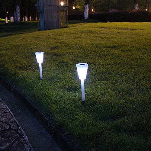 Solar Pathway Lights, Outdoor LED Waterproof Light Garden Landscape Lamp, Solar Powered Lighting for Patio, Lawn, Yard, Walkway, Easy Install No Wires