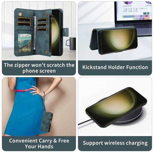 Coque Samsung Galaxy S23 Ultra 5G protégeant l'écran avec fermeture éclair - 5