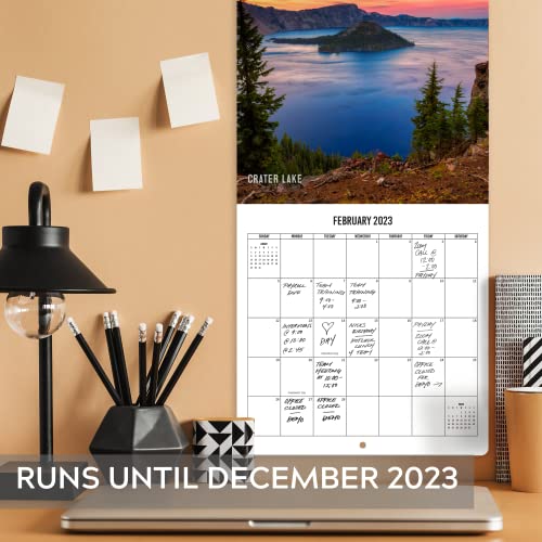 The Ultimate 2023 Us National Park Wall Calendar - Runs Until December 2023 - The Perfect Monthly Calendar With Breathtaking Nature Pictures #TOP6