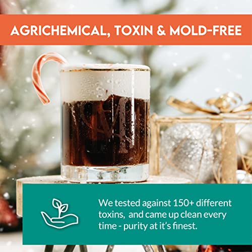 Clean Coffee Co. | Low Acid Coffee, 12Oz Bag Whole Bean Coffee | Medium Roast From Papua New Guinea | Toxin And Mold Free, Antioxidant Rich, Smooth Taste For Espresso, French Press, Or Iced Coffee #TOP4