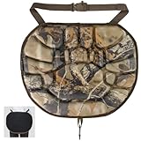 ALLBLESSED Hunting Seat- cushion for Portable outdoor hunting,fishing,camping with full Memory Foam Silent Lightweight,Waterproof,Dirt-Proof,gifts(Blessedbark Camo)