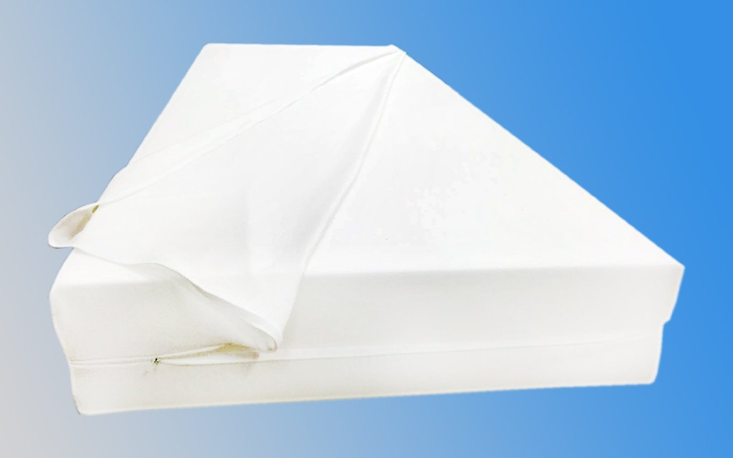Matelas AU-Dessous du Prix; 9 Zones 95X185, COMPLÈTEMENT DÉHOUSSABLE, 23 CM D'ÉPAISSEUR, en POLYURÉTHANE EXPANSÉ WATERFOAM, ORTHOPÉDIQUE ANALLERGIQUE ET Anti-ACARIEN, Housse Milan Lisse