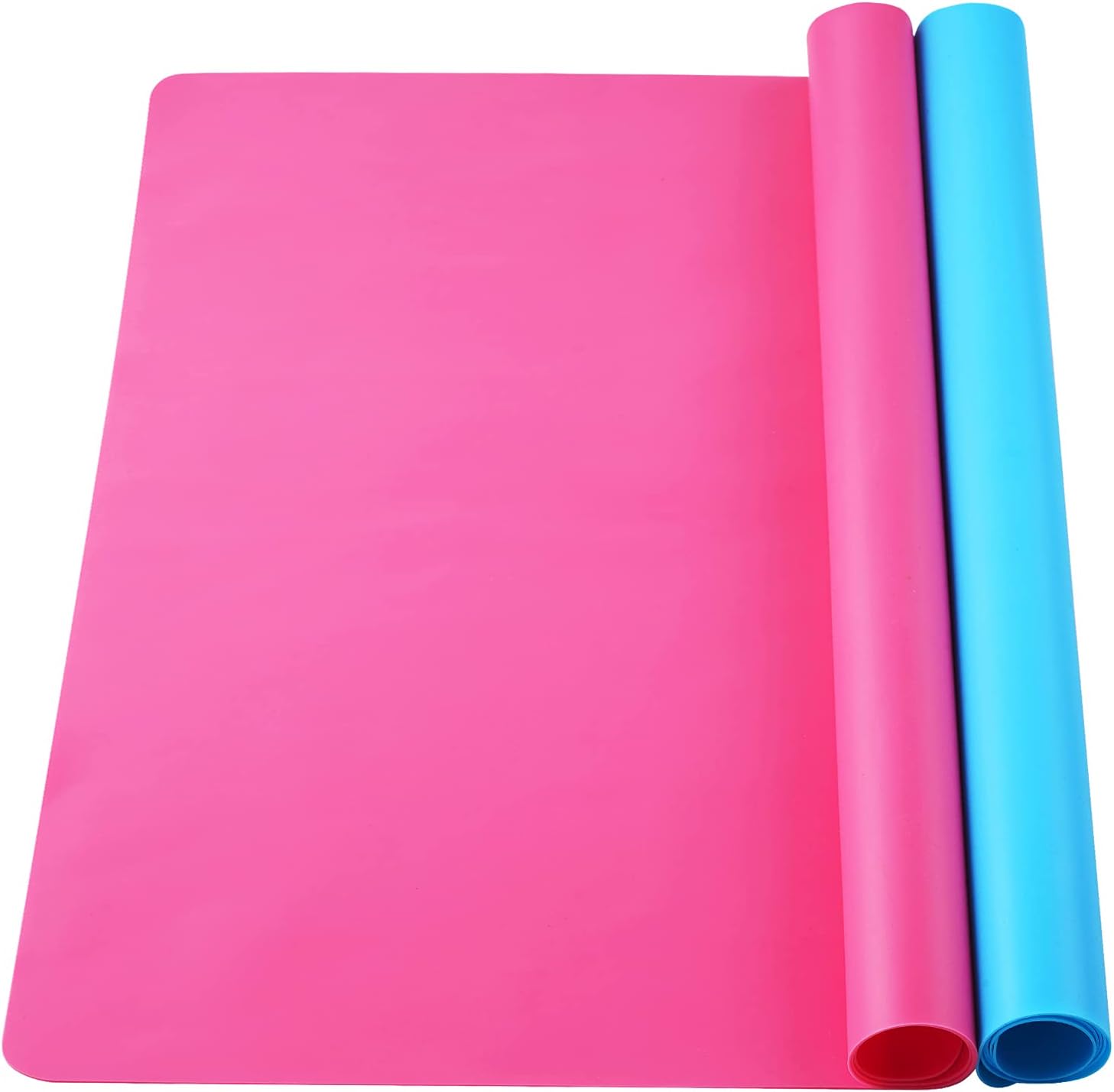 2 Pack 23.5"X19.5" Extra Large Silicone Sheets for Crafts