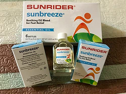 Sunbreeze?Oil, 6/.17 fl. oz. Bottles by Sunrider International