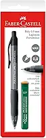 Lapiseira Poly 0.9mm, Faber-Castell, SM/09POLY, Cores Sortidas