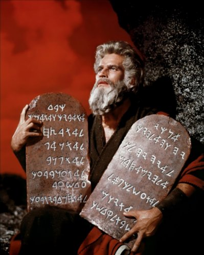 Charlton Heston Moses The Ten Commandments Photo Art Hollywood Movie Photos 8x10