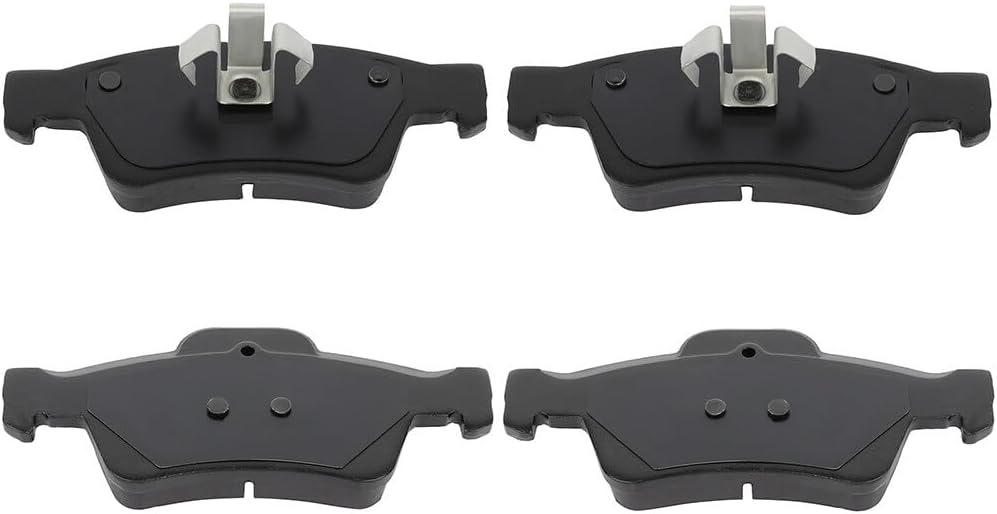 ECCPP D1122-8228 Rear Ceramic Disc Brake Pad Set Fit For Mercedes-Benz G55 AMG 2005-2011,For G63 AMG 2013-2016,For G65 AMG 2017,For GL320 2007-2009