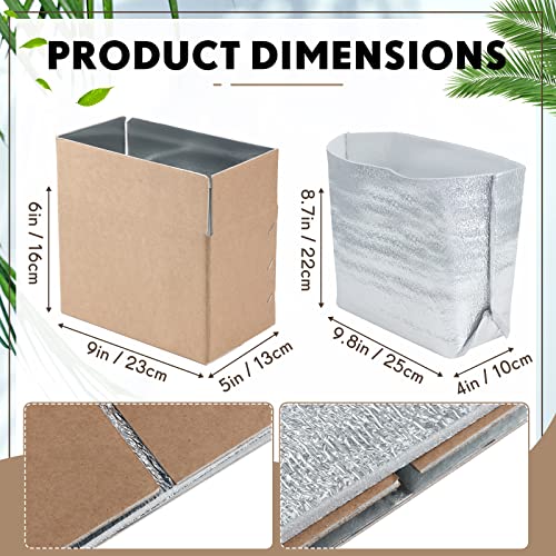 Boîtes d'expédition à double isolation aluminium petite boîte postale x10 - 3