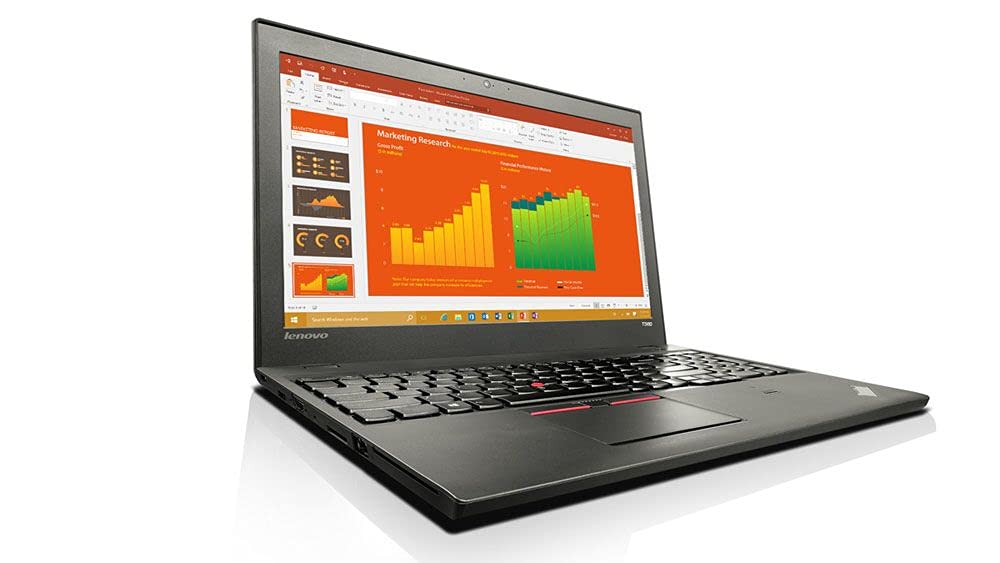 Lenovo (Refurbished) ThinkPad T560 Business Laptop | intel Core i5-6300U CPU | 8GB RAM | 256GB Solid State Drive (SSD) | 15.6 inch Non-Touch Display | Windows 10 Pro