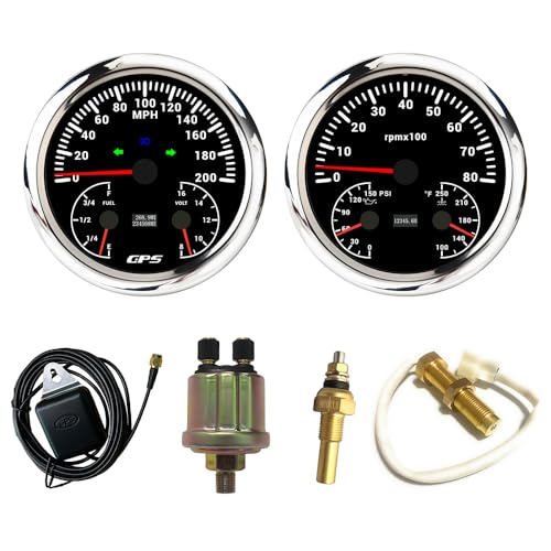 Presión de aceite temperatura del agua medidor set ELING para evitar averías de motor