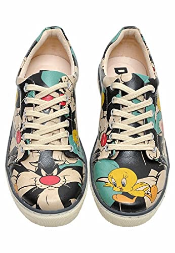 DOGO Warner BROS Sneakers for Women Personalize Your Life - Handmade Casual Shoes - Printed Fashionable Sneaker - Vegan and Environmentally Friendly2