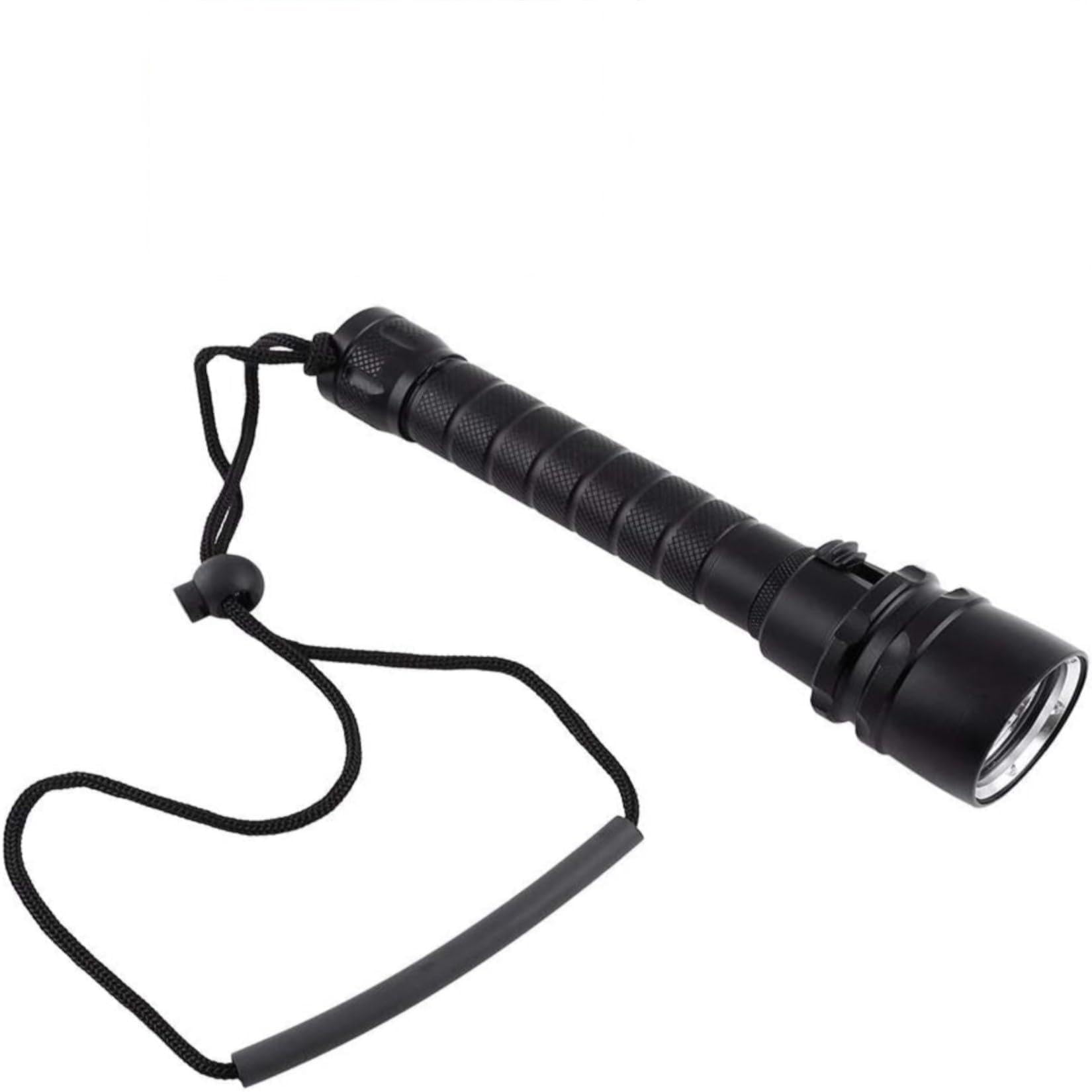 KSTE Torcia subacquea LED 8000 lumen impermeabile per immersioni