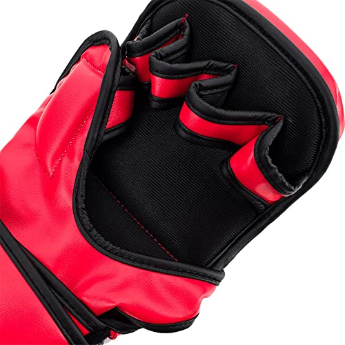 UFC MMA 8oz Sparring Gloves, Color- Red, Size- S/M - Image 3