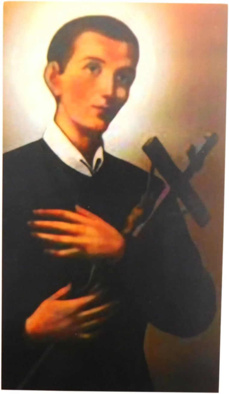 Westmon Works St Gerard Pewter Medal Necklace with Stainless Steel Chain Boxed Set with Patron Saint Holy Card - Image 6