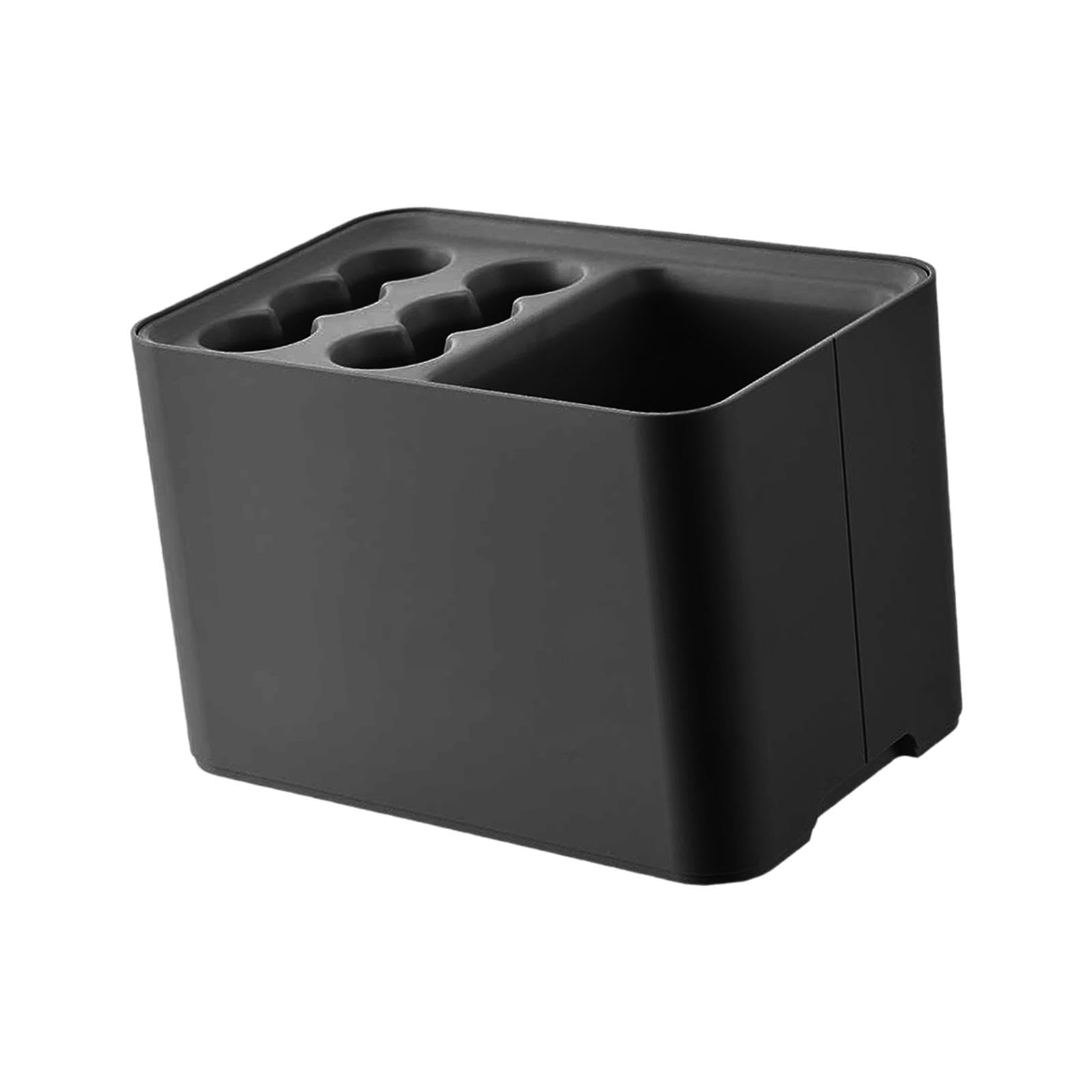 HYLYGFH Entryway Umbrella Stand with Removable Drip Tray Small Umbrella Holder nizer for Hallway Storage (Black)