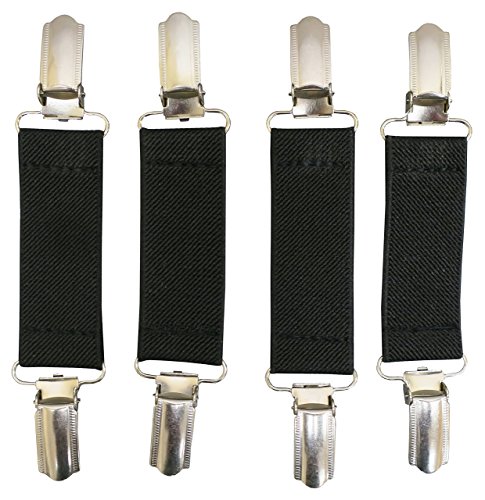 N'Ice Caps 2 Pairs Kids Mitten Clips - Strong Strainless Steel with Teeth