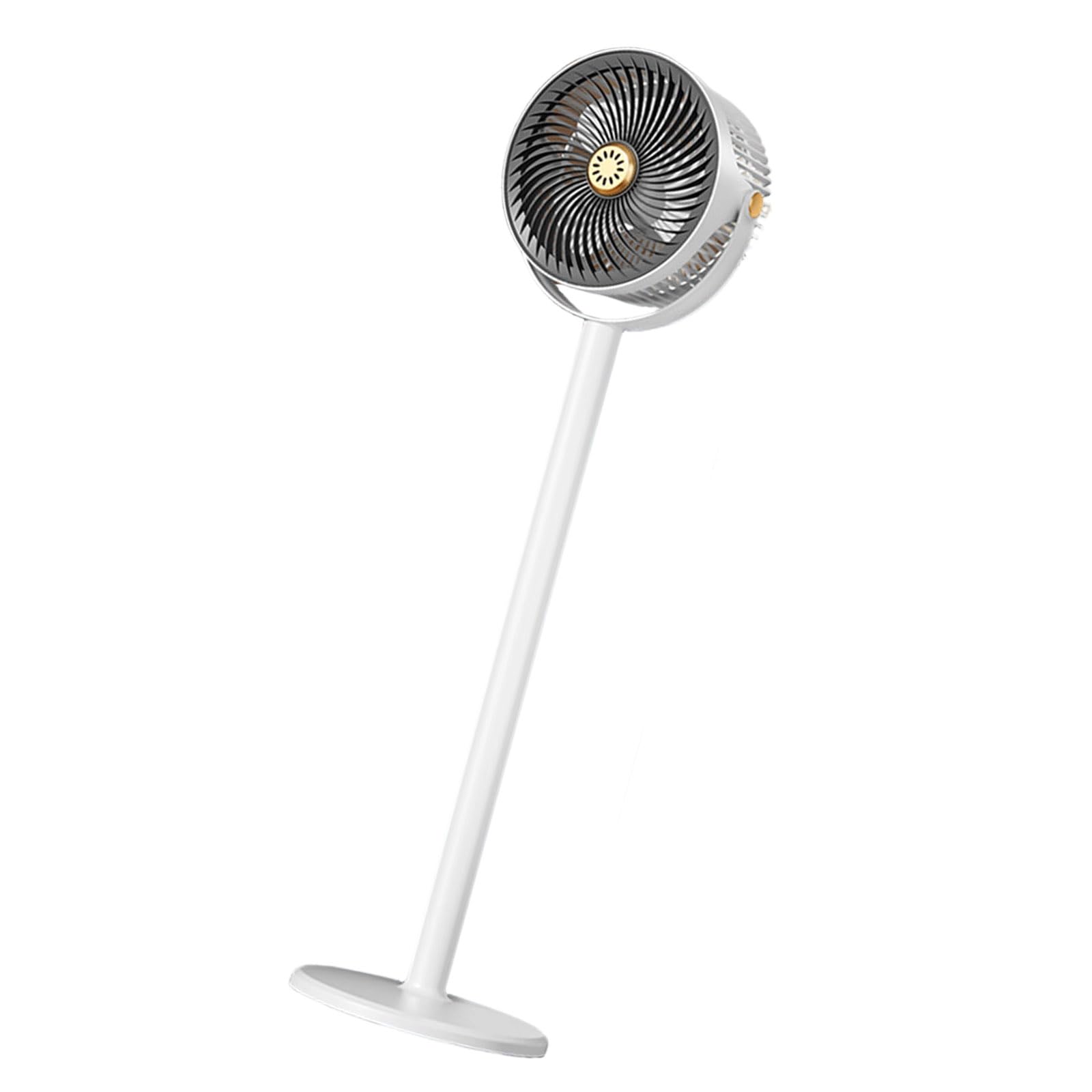 Zxfdsfdbnm Height Floor Fan with 4000mAh Battery 5 Speed Setting Quiet Oscillating Desk Fan for Home Indoor Outdoor Use Portable Folding