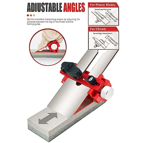 Guide d'affûtage à rouleau d'extension pour angle constant - 7