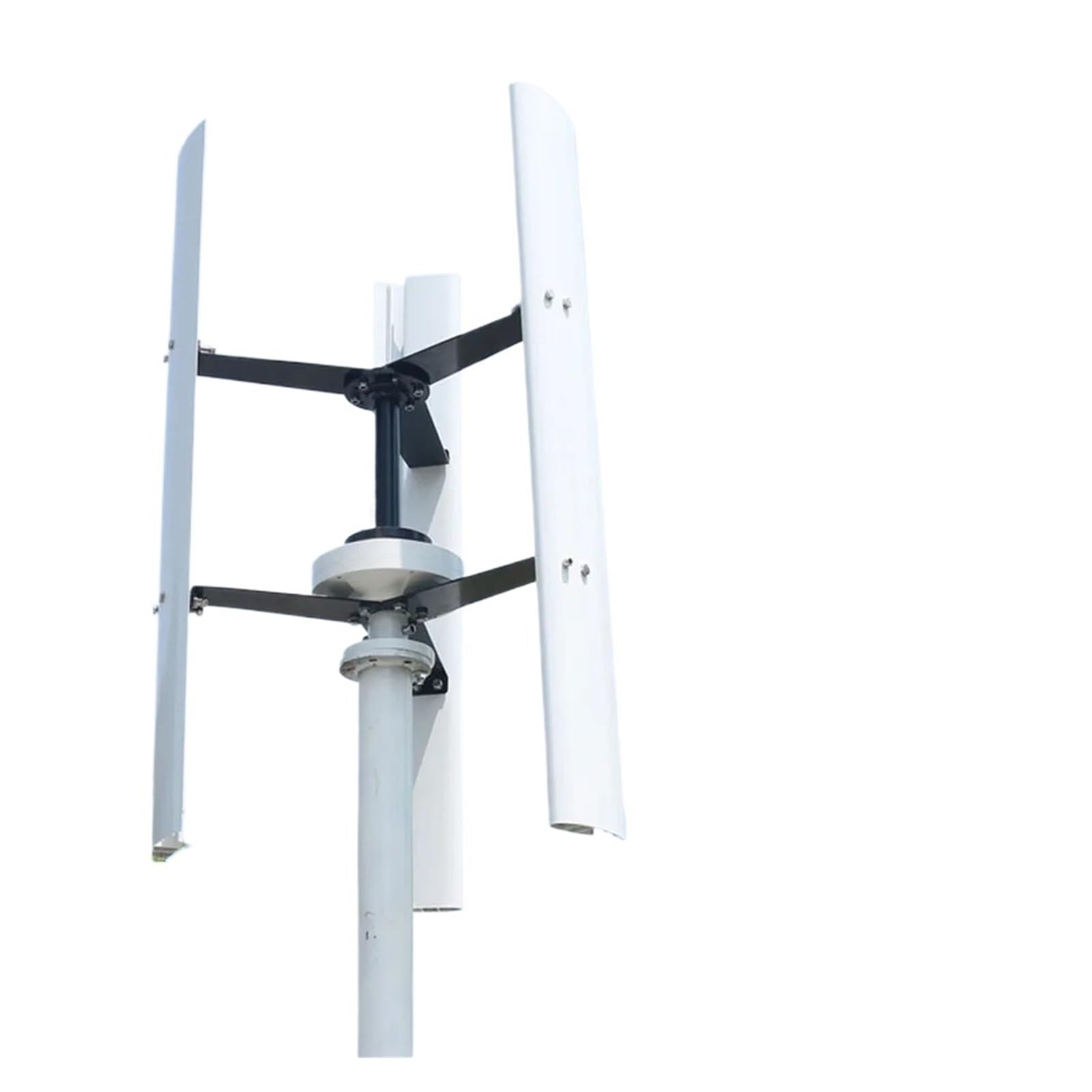 Joliane Bianco 5Kw 12V 24V 48V Vertical Wind Power Turbine Generator Kit For Home 5000W Low Noise Windmill Low Wind Speed Starting Wind Turbines For Home Use(48V)