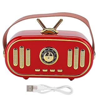 Plyisty Mini Enceinte Bluetooth Portable et Puissante,Haut-Parleur Bluetooth 5.0 sans Fil avec 1200mAh, Système de Stéréo 2 * 3W pour TV/PC/Téléphone Portable/Tablette/Lecteur de Musique(Rouge) - Les Beatles, Paul McCartney, John Lennon, RIngo Starr, George Harrison