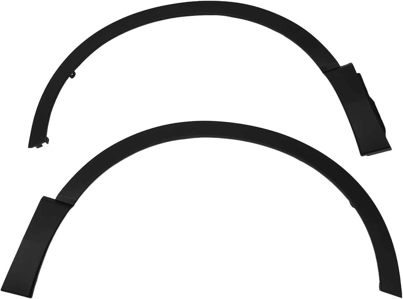 Front Pair Wheel Fender Flares for Honda CRV 2017-2022 Left&Right Side Front Wheel Arch Molding Trims 2PCS Plastic Fender Trim Set Black 74115TLAA02 74165TLAA02