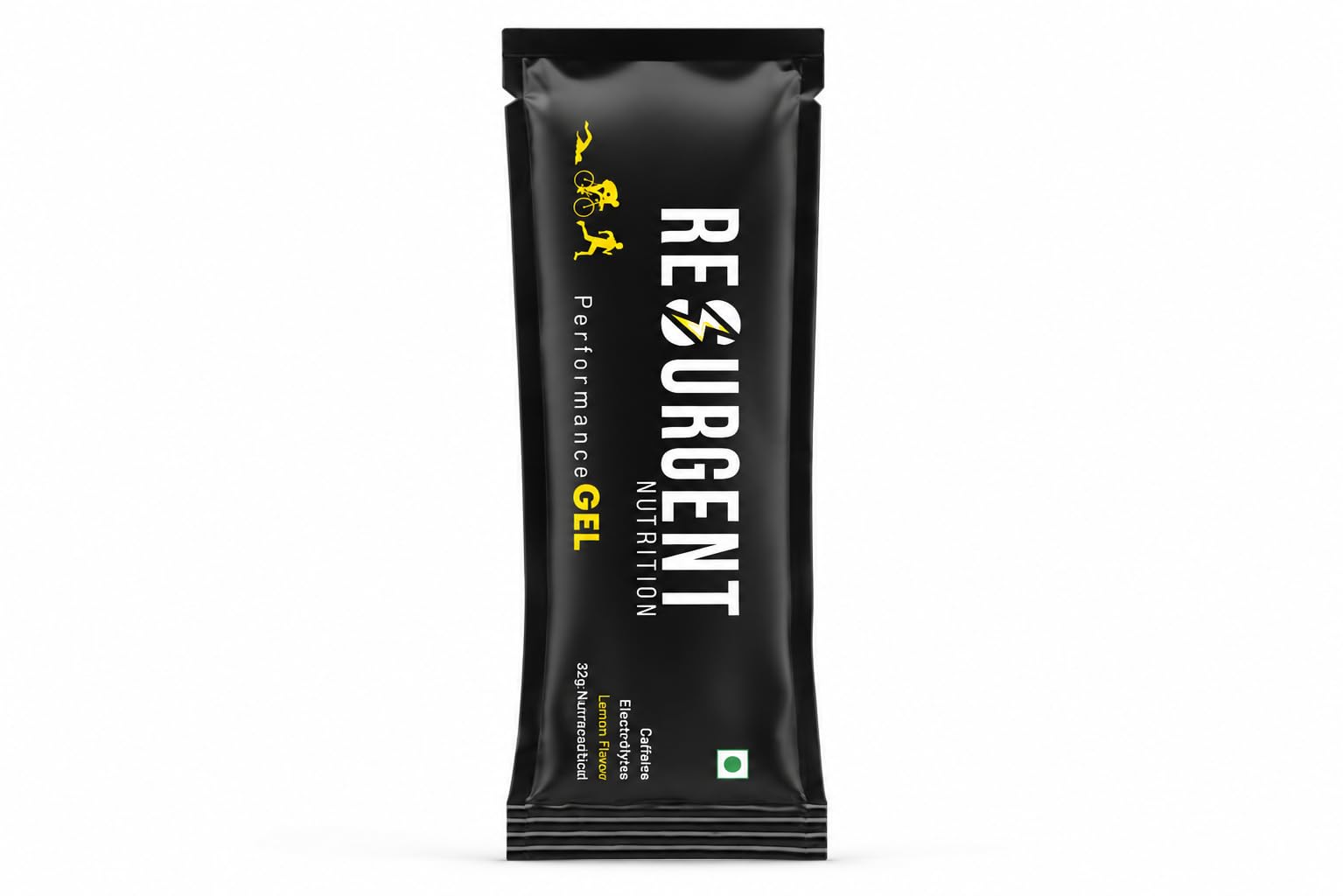 Performance GEL | Instant Energy Boost | With Caffeine and Electrolytes | 32gx5 Sachets | Lemon Flavored