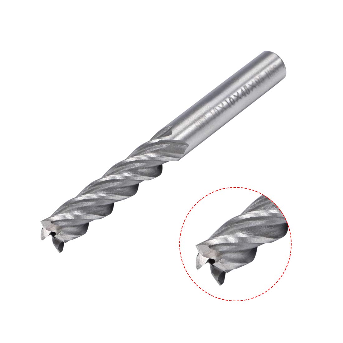 Solid Carbide Spiral 'O' Flute Up-Cut CNC Router Bit for Plastic - Hardware