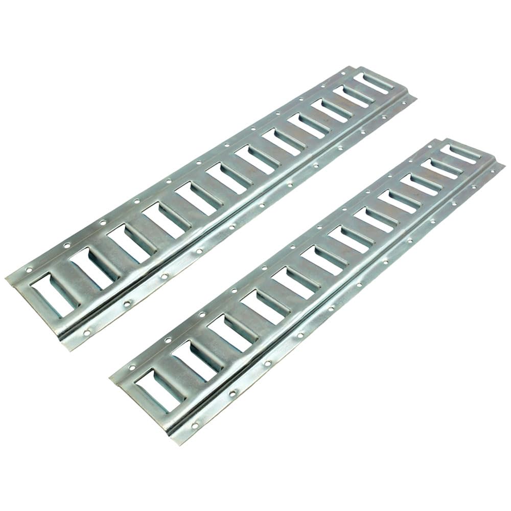 (2) E-Track 2' Horizontal Trailer Tie-Down Heavy Duty for Flatbed Trucks ATV