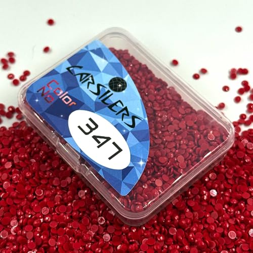 Carsilers Diamond Painting Beads 347,Diamonds Painting Accessories Replacement for Missing Drills,Diamond Beads Replacement Drills Gems Stones,Round,About 3500pcs