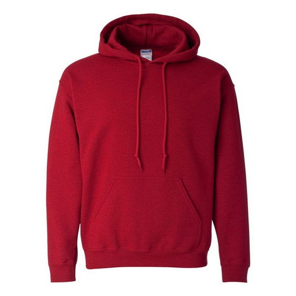 Gildan (M, Antique Cherry Red) Heavy Blend Adult Unisex Hooded Sweatshirt / Hoodie