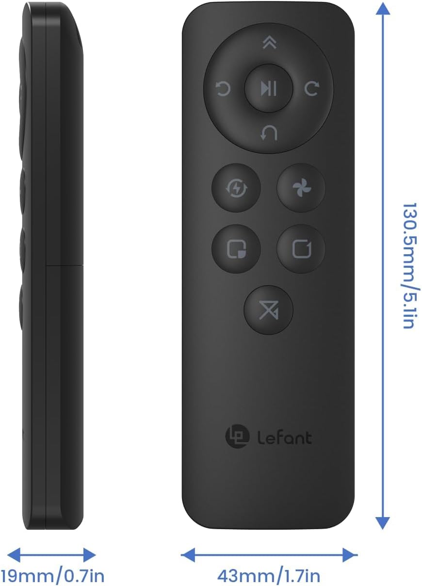 Lefant M210P Robot Vacuum with Remote Control