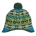 John Deere Boys' Little Winter Hat, Green/Yellow, Toddler