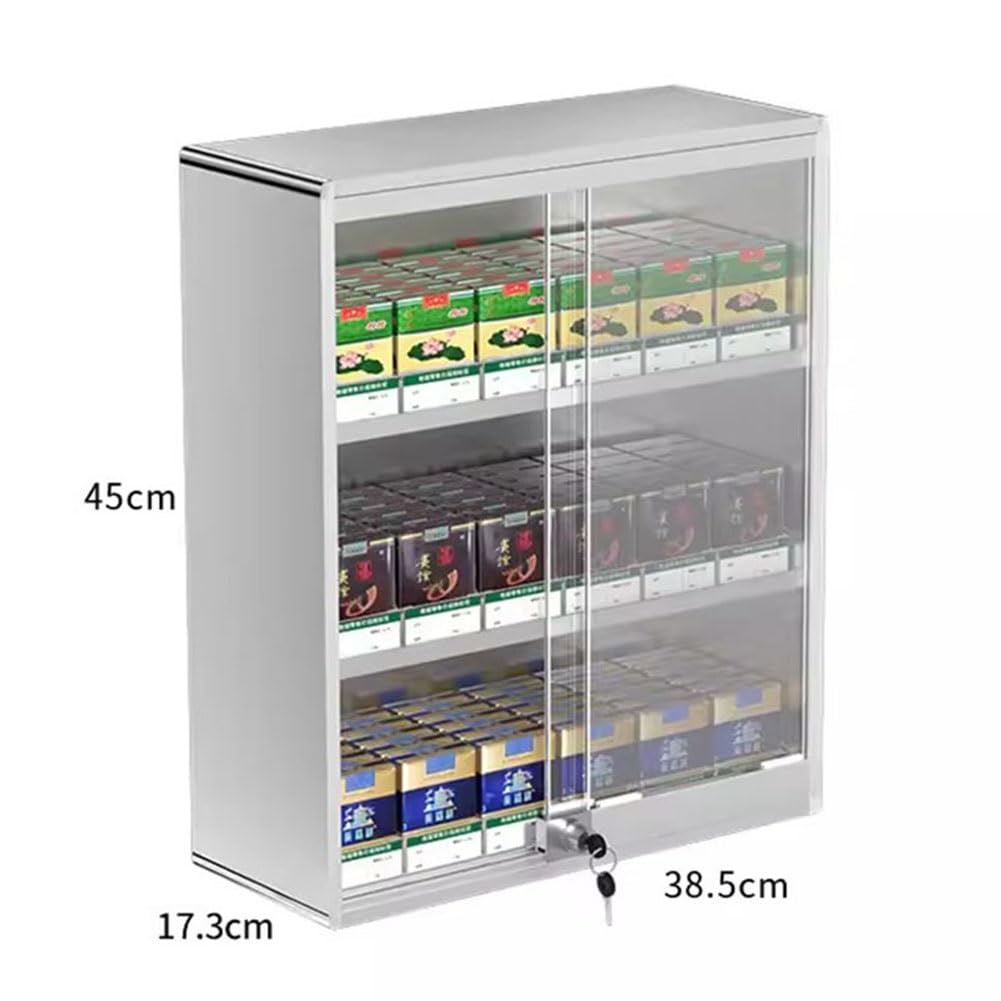 Amazon.com: Cigarette Showcase Display Rack with Lock, Commercial Retail Display  Case for Cigar, Candy or Collectibles, Cigarette Cabinet Organizer for  Supermarkets, Bars, Market, 1 Piece ( Color : Silver , Size : Industrial &  Scientific