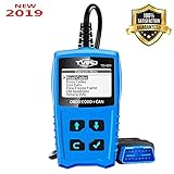 ♠【Einfache Bedienung:】 Mit Tvird OBD2 können Sie Echtzeit-Live-Daten anzeigen. Diese Information enthält die Werte (Spannung, Drehzahl, Temperatur, Geschwindigkeit usw.) und Systemstatusinformationen (offener Regelkreis, geschlossener Kreislauf, Kraftstoffsystemstatus usw.), die von den verschiedenen Fahrzeugsensoren, -schaltern und -aktoren erzeugt werden.Mit dem Benutzerhandbuch und der Anweisung auf dem Gerät können Sie es leicht zum ersten Mal verwenden.